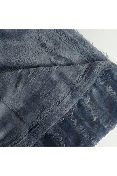 Reiashn Plain velvet fringed shawl blanket 160*130 cm