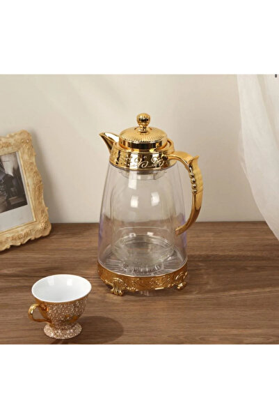 roykink Ev dizaynım MAHPEYKER SÜRAHİ 1 LT.GOLD