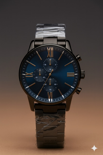 İ&A HOME Çelik Kordonlu Erkek Şık Kol Saati – Quartz Mekanizma