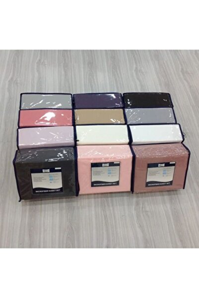 Reiashn Fitted sheet with 2 soft microfiber pillowcases, single and a half size, 200*150 cm