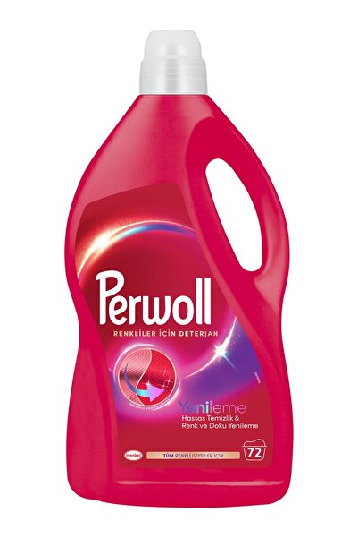 Perwoll Detergent lichid colorat 3,96 L - 72 spălări