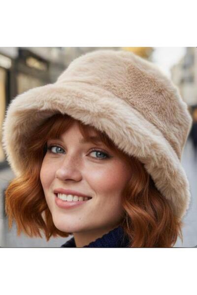 Wearflawless قبعة دلو شتوية ناعمة من الفرو، قبعة دلو شتوية، قبعة من الفرو، قب...