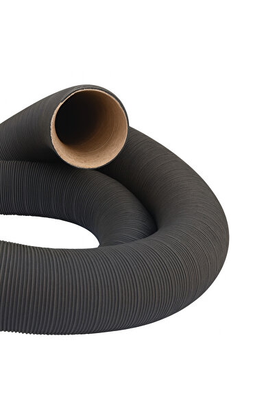GenelTedarik 38 MM SİYAH KRAFT HORTUM 1 METRE