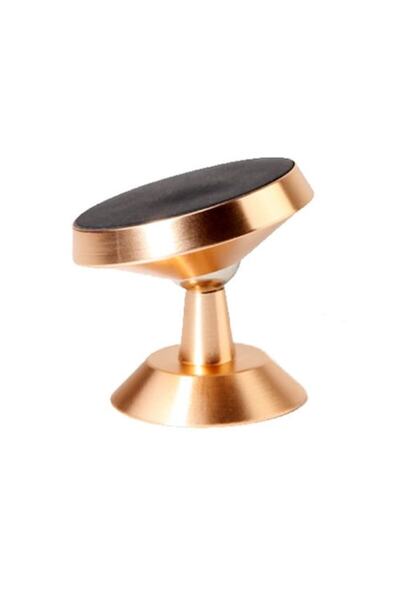 Edman Suport auto magnetic cu rotație 360°, adeziv, auriu