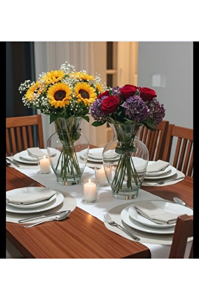 ORTAKÖY CENNETİ Βάζο 2 τεμαχίων, γυάλινο, απλό, μεσαίου μεγέθους, αυθεντικό, ...