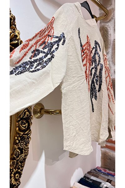 EB SCARF Linen Kimono