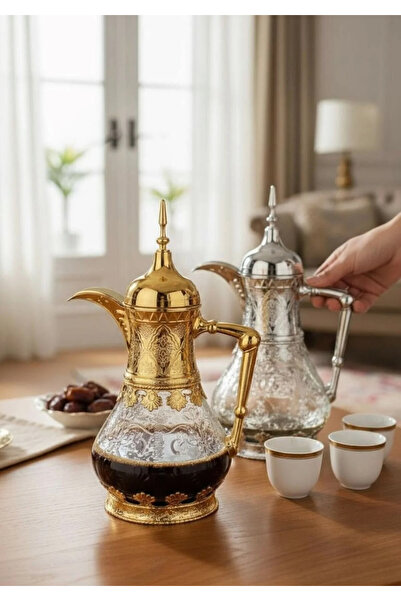 roykink Ev dizaynım MİHRİMAH SÜRAHİ 1,6 LİTRE GÜMÜŞ