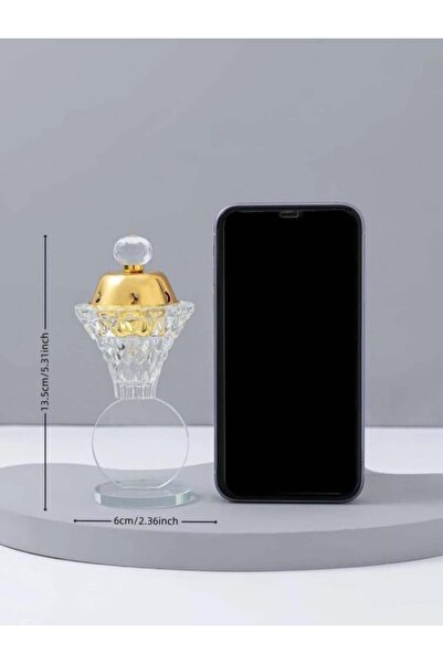 South house Transparent Crystal Incense Burner