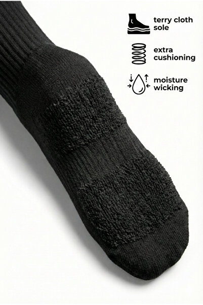 Ducks Socks Women's 6-Piece Thermal Cotton Bottom Towel Long Socks Premium Boxed Socks