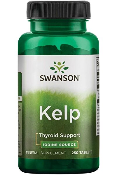 SWANSON Seaweed (Iodine Source) 225 mcg - 250 Tablets