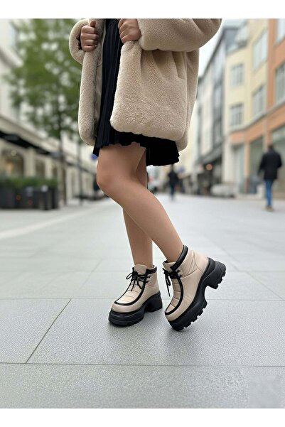 Modanizm Caresse Ten Wedge Heeled Sports Boots