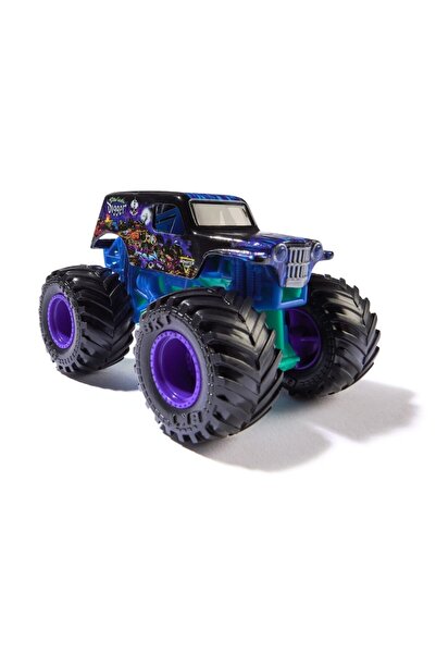 Spinmaster Spin Master Monster Jam Son-Uva Digger metal toy car, blue/black, scale 1:64