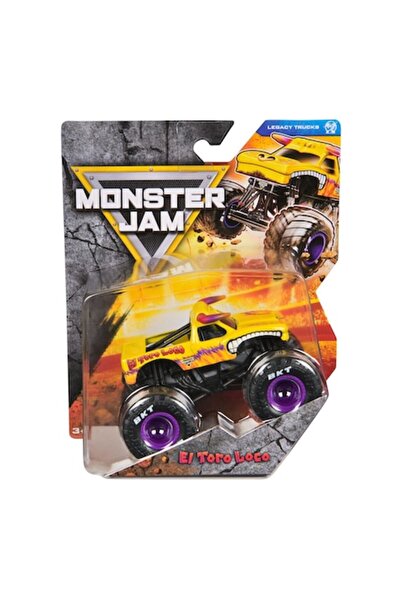 Spinmaster El Toro Loco Monster Jam Set Mașină Die-cast cu Camion și Figurină...