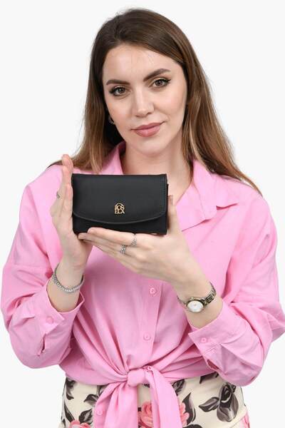 SOSELA Kadın Cüzdan Siyah SSL-4025