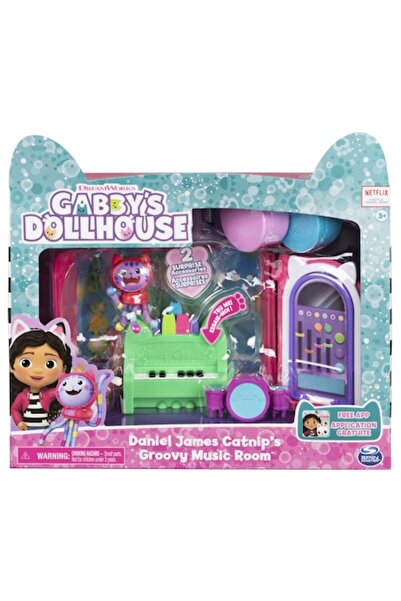 Spinmaster Spin Master Gabi's Dollhouse Figure Set - Deluxe Room, Multicolor, for Girls