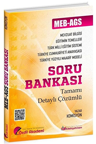 Özdil Akademi Yayınları Özdil Akademi MEB-AGS Eğitimin Temelleri ve Türk Mill...