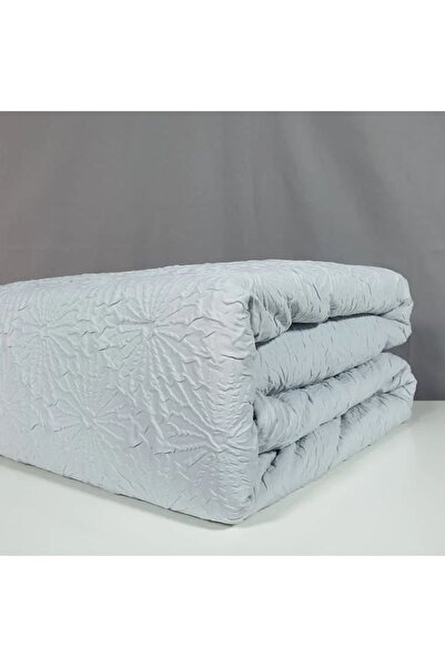 Reiashn Marie light gray summer compressed bedspread, single and a half