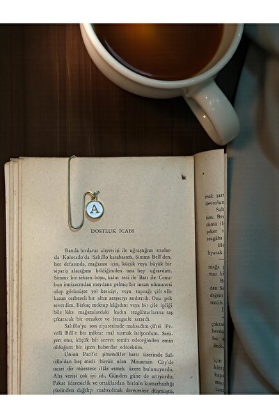 Rika Spolia & Co. Kişiye Özel Harf Kitap Ayracı