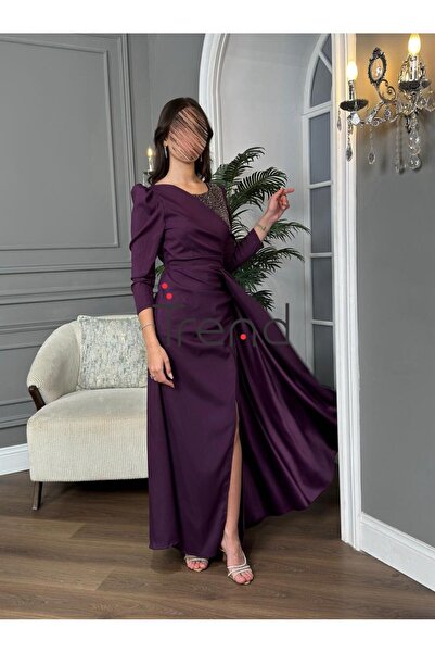 TREND Purple Evening Dress