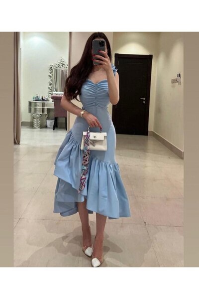 diarafashionsa Beautiful Barbie midi dress