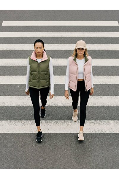 Ltb Sleeveless Zippered Inflatable Mixed Vest