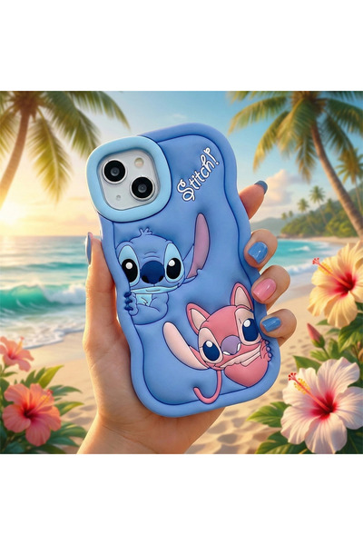 CaseOnn حافظة ابل ايفون 13 مع شخصيات ثلاثية الأبعاد