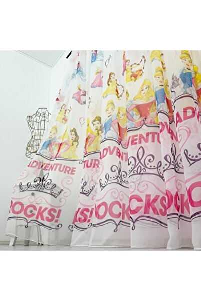 CumparaMisim Perdea pentru copii din matase imprimata, Adventures, 140cm lati...