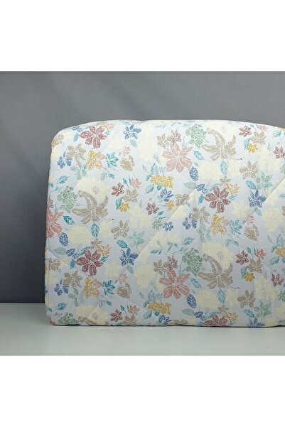 Reiashn Fig-patterned bedspread, 4 pieces, 100% cotton, summer size, single and a half