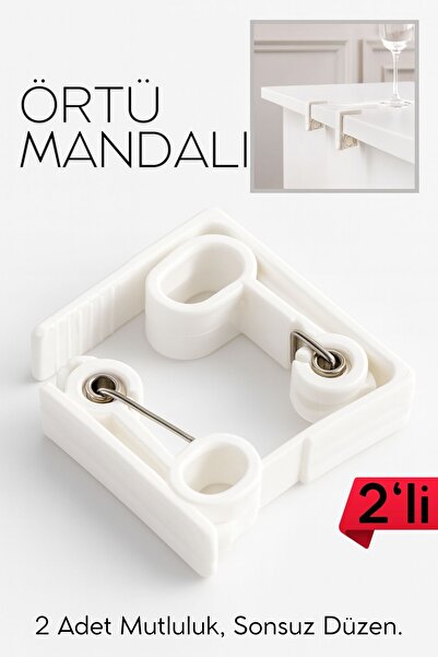 Transformacion Скатертина затискач вигнутий пластиковий 2-х пружинний затискач 722499