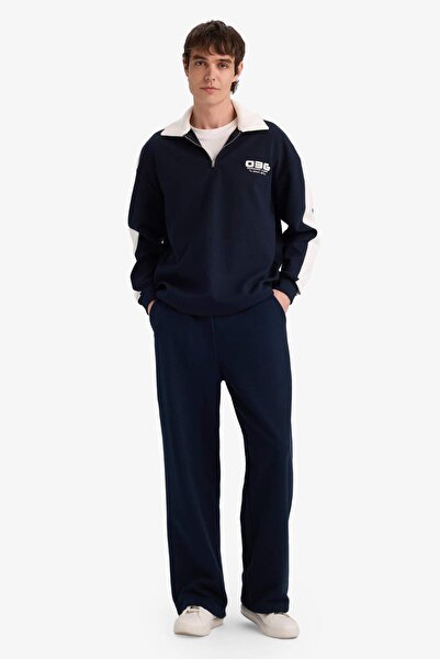 DeFacto Flat-Legged Sweatpants with Tie-Up Waist G6751Ax25Au