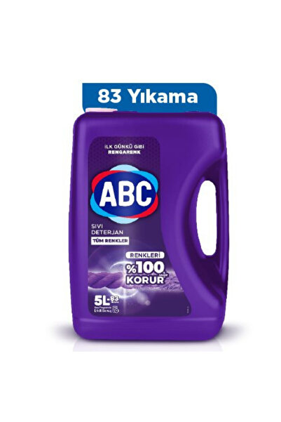 Handmade Tüm Renkleri Korur Sıvı Çamaşır Deterjanı 5 litre x 1 Adet