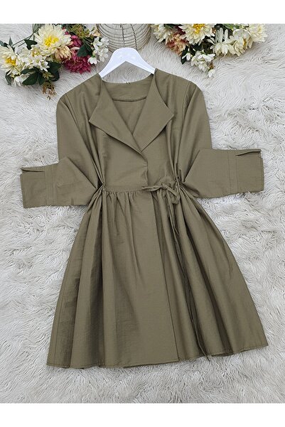 HİJABAYA Κιμονό με σχισμή μανίκι με κορδόνια στο πλάι