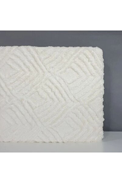 Reiashn Rimas Faux Fur Bedspread, White, Winter, Single and a Half Size