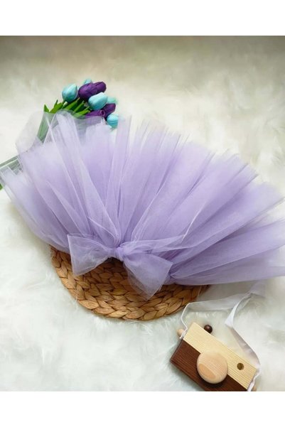 bright moon Girl's Skirt Type Is Dense Tulle