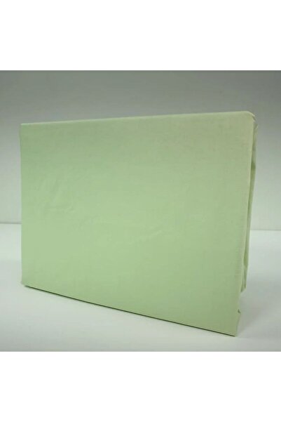 Reiashn 3-piece fitted sheet set, apple green color, 100% cotton, single and a half size