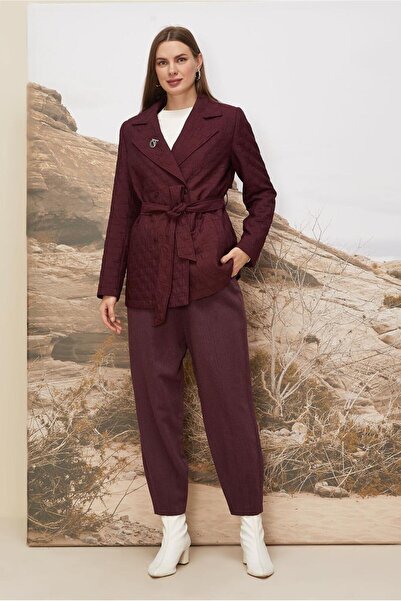 Alvina Belted Quilted Jacket 46000