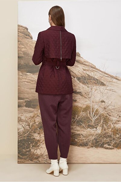 Alvina Belted Quilted Jacket 46000