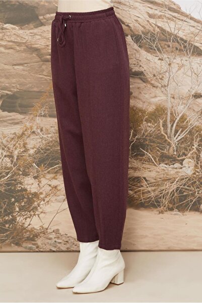 Alvina Elastic Waist Pants 70931