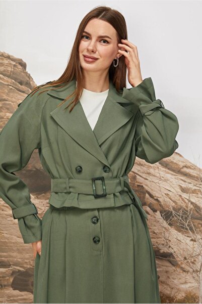 Alvina Belted Skirt Suit 46027