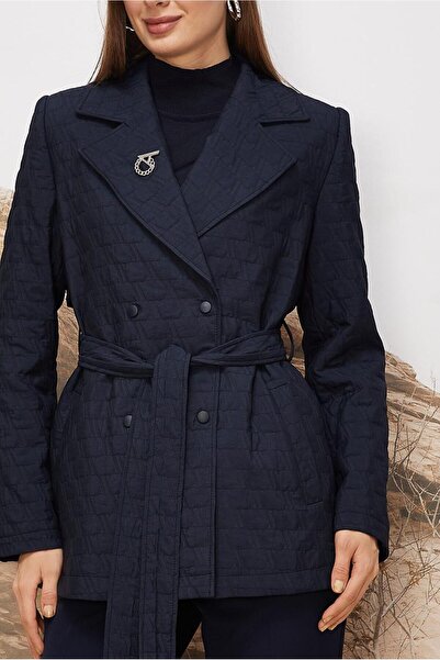 Alvina Belted Quilted Jacket 46000