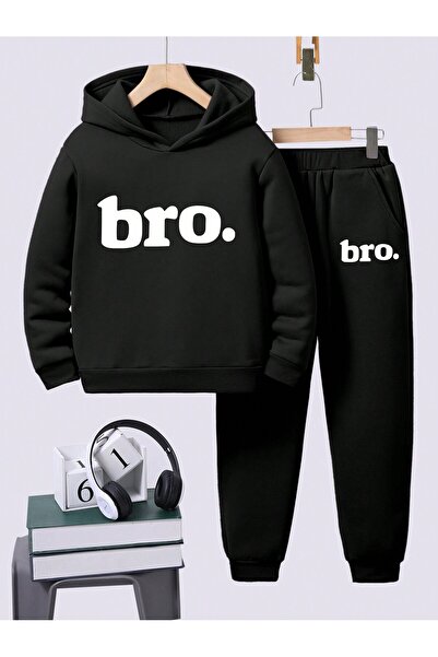 SVART WEAR Bro cu imprimeu Set de tricou piese pentru copii, set de sus și de...