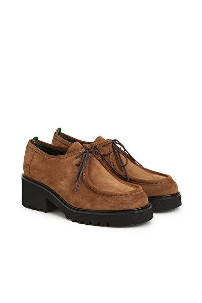 George Hogg Açık Kahverengi Kadın Deri Ayakkabı