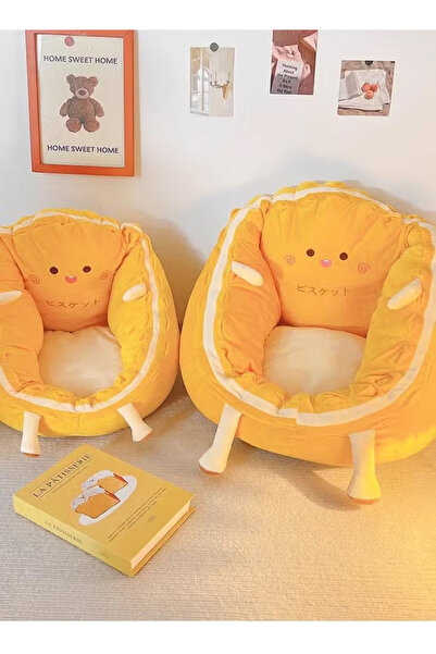 Generic Lazy sofa floor mat cushion, cute seat pillow, suitable for various chairs