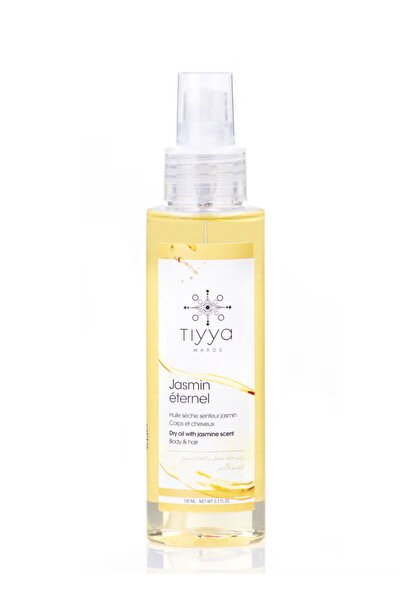 TIYYA زيت الياسمين الجاف - زيت مغذي للجسم والشعر برائحة الياسمين