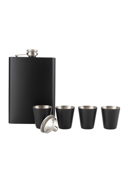 Mudo Concept SİYAH MATARA SETİ 9 Oz