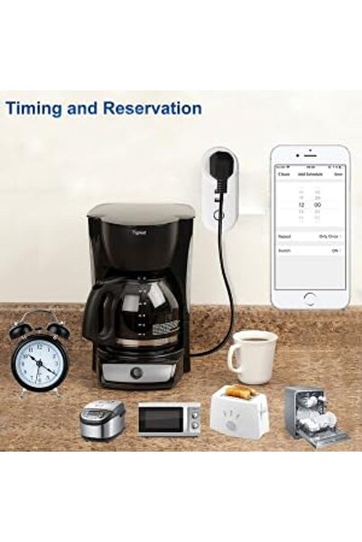 Generic WiFi Smart Plug with 2 USB Ports — Tuya App Remote Control, Timer, Alexa/Google/Siri, 16A