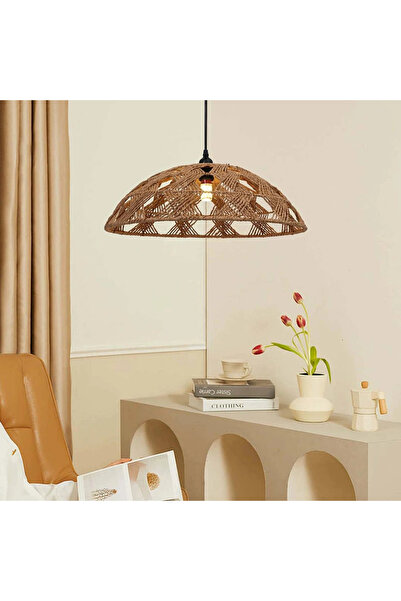 HAMER ثريا حبال تضيف إحساسًا ًا للأجواء بني E27*1