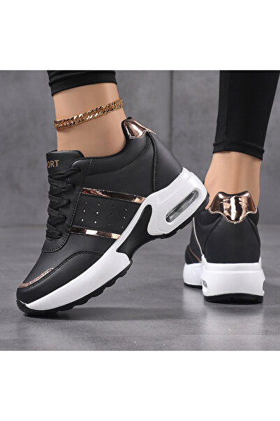 SOSENFER Kadın koşu ayakkabısı, rahat yumuşak tabanlı günlük ayakkabı spor kadın ayakkabısı