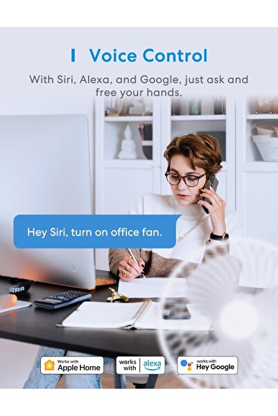 MEROSS Smart Power Strip - HomeKit, Alexa & Google Home Compatible, 4 AC Outlets + 4 USB Ports