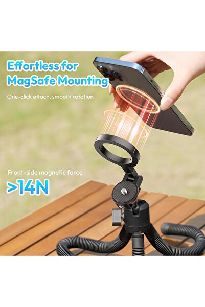 ulanzi MT30 Magnetic Flexible Tripod for iPhone 17-12 Series & Cameras